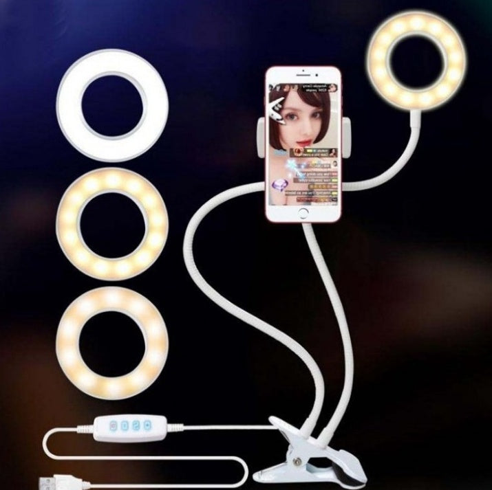 Anillo de luz LED para selfies