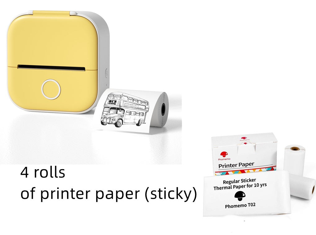 Portable Mini Label Printer