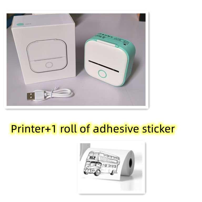 Portable Mini Label Printer